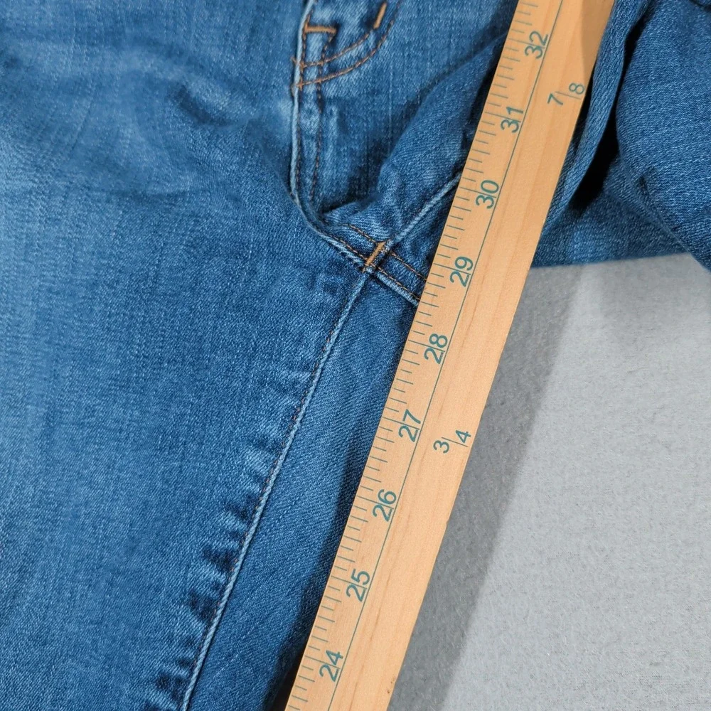 Madewell Jeans 10 Roadtripper Skinny Womens 29T Tall Blue Denim High‎ Rise